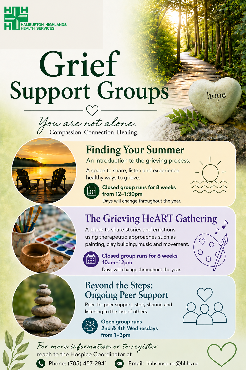Grief Support Flyer